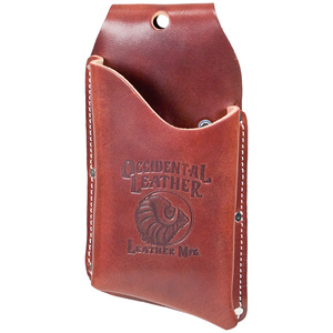 OCCIDENTAL 5545 RED LEATHER NAIL STRIP HOLDER
